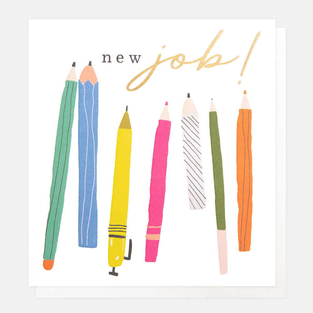 New Job! Pens And Pencils Congratulations