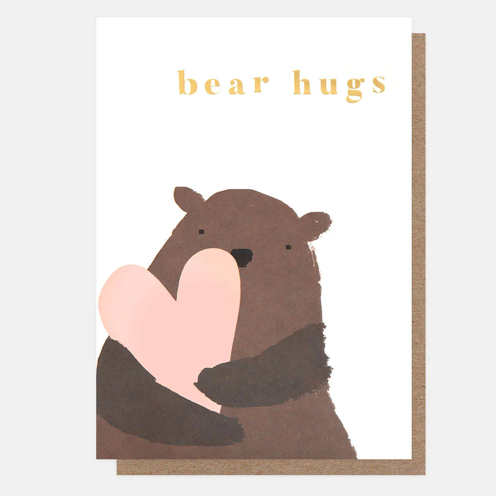 Bear Hugs Birthday Card