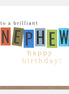 Nephew Birthday Card