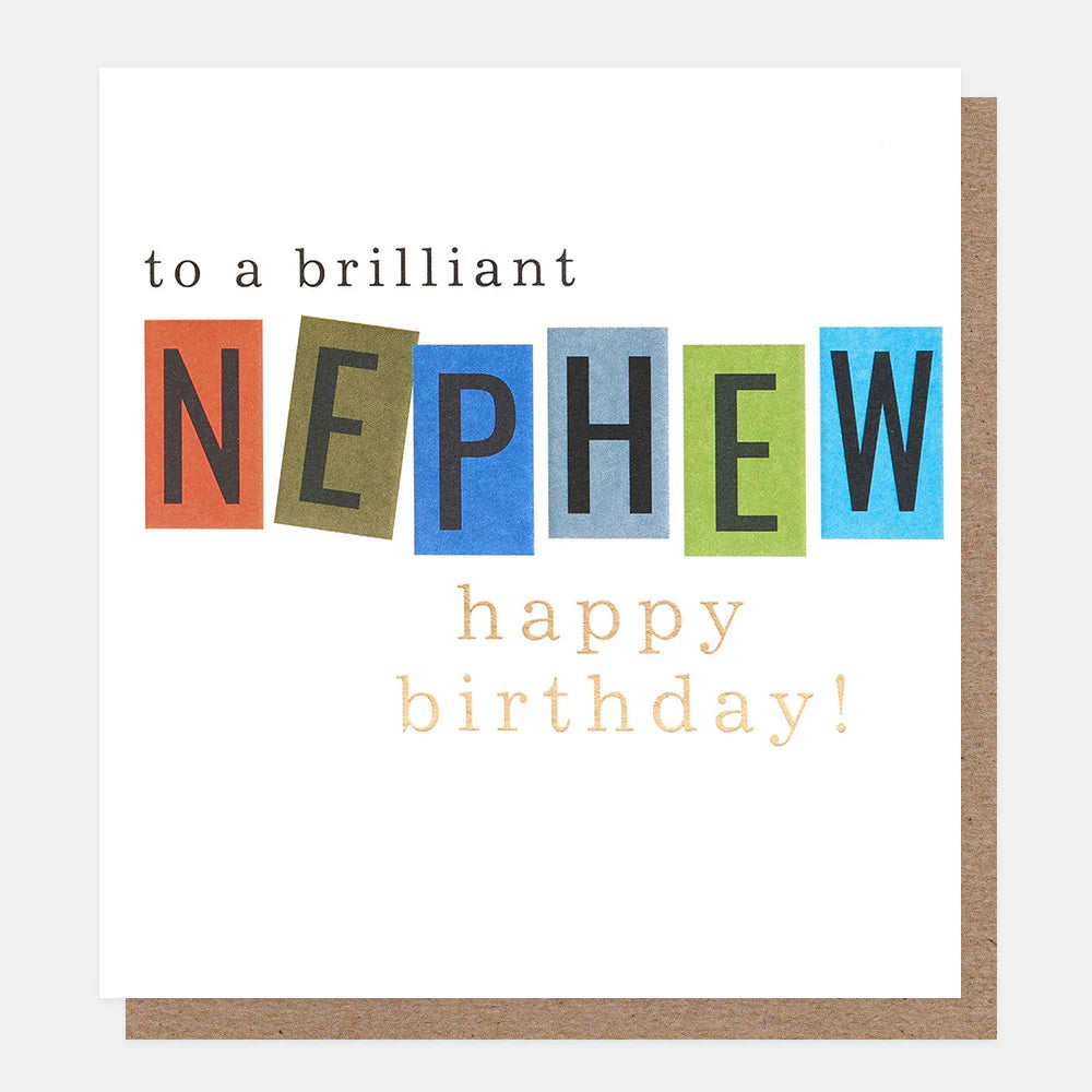 Nephew Birthday Card
