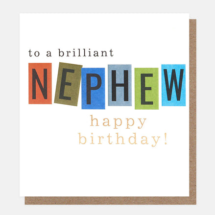 Nephew Birthday Card