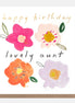 Happy Birthday Aunty Birthday Card