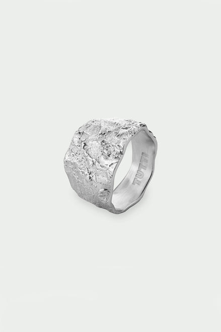 Medium Revere Ring- Silver