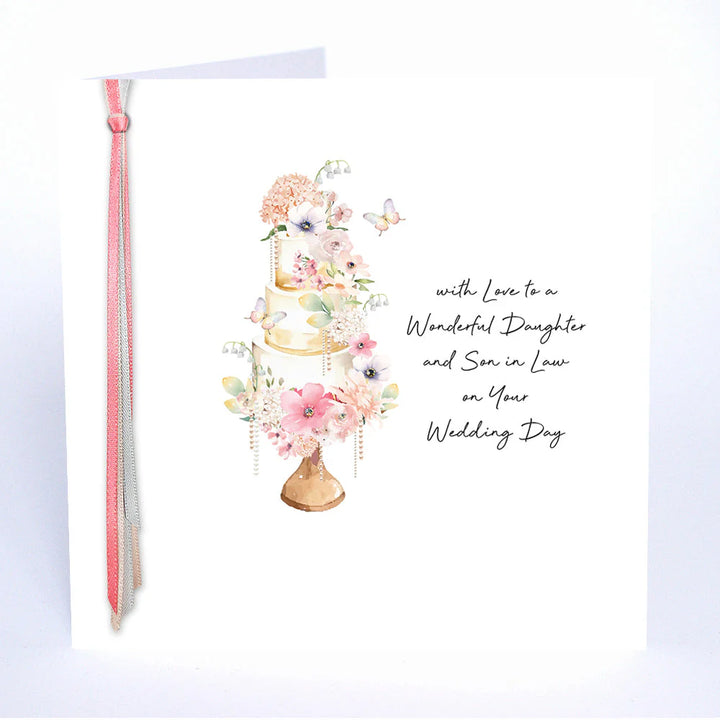 To a Wonderful Son &amp; Daughter In Law - Wedding Day