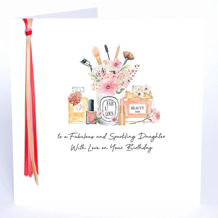 To a Fabulous &amp; Sparkling Daughter Birthday Card