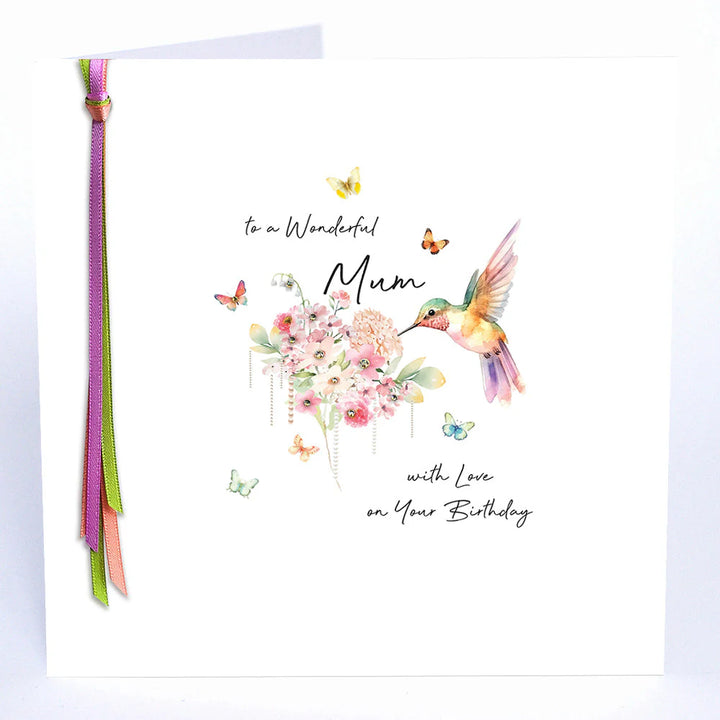 To A Wonderful Mum With Love On Your Birthday Card