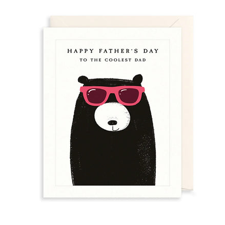 Coolest Dad Bear Card