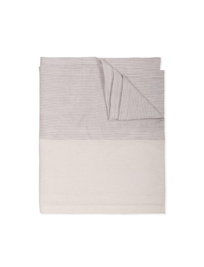 Linen Hazleton Stripe Runner - Flint