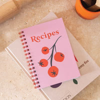 A5 Recipe Hardcover Journal