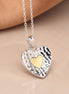 Sterling Silver Heart Pendant Necklace