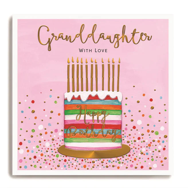 Granddaughter Happy Birthday Cake