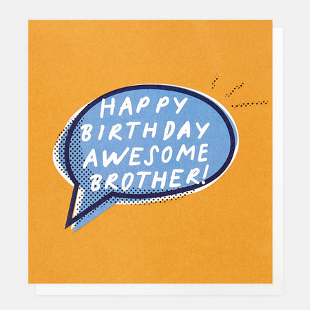 Brother - Birthday Card