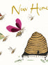 New Home Bee Hive Gold Foil Card