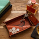 Leather Trinket Tray - Pheasant