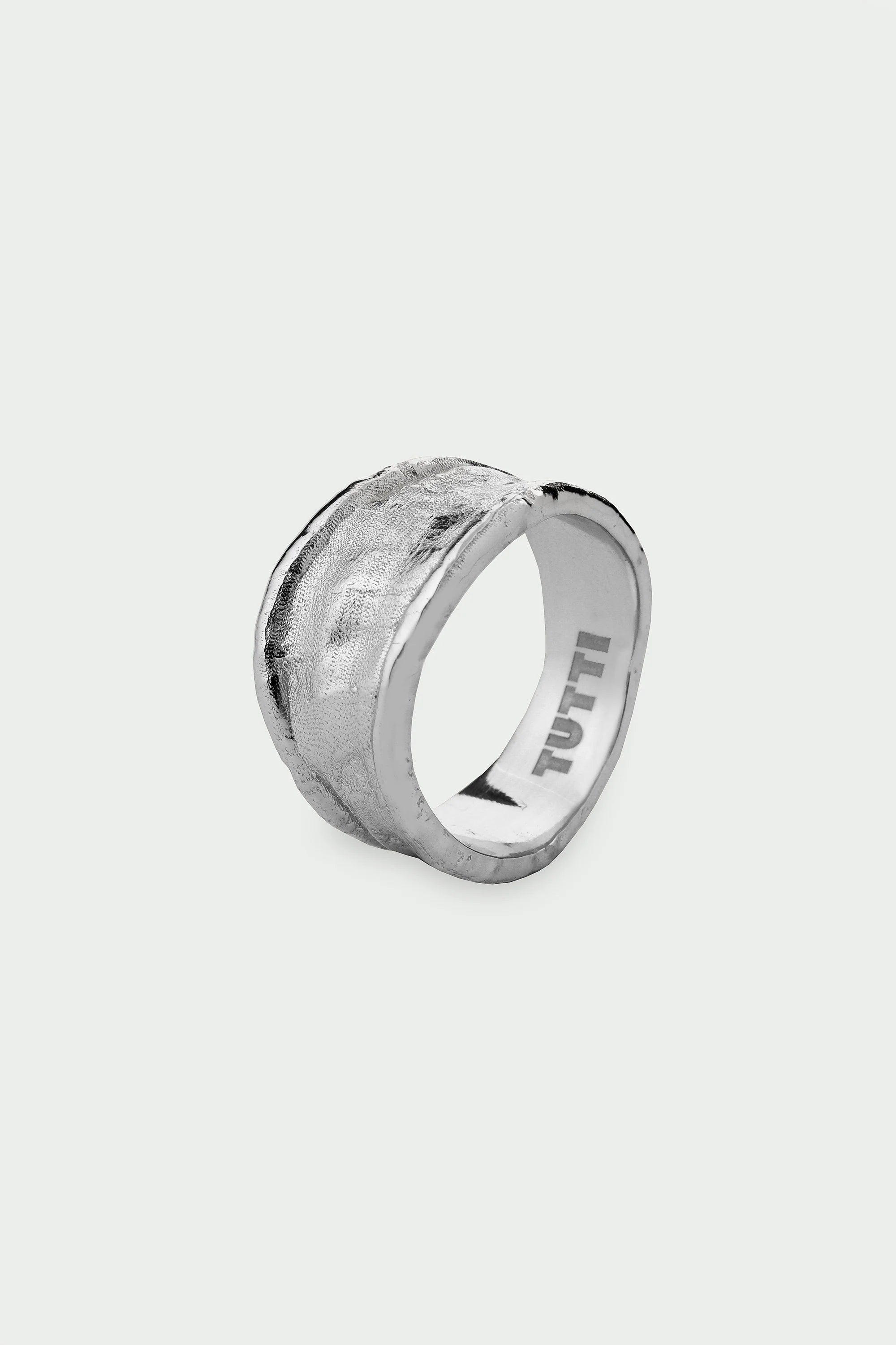 Medium Driftline Ring - Silver