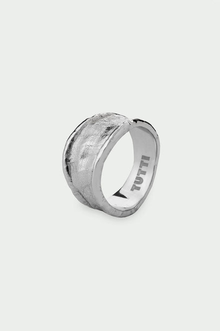 Medium Driftline Ring - Silver