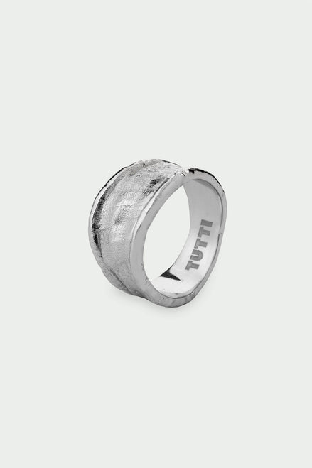 Medium Driftline Ring - Silver