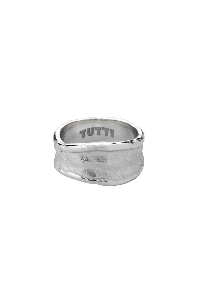 Medium Driftline Ring - Silver