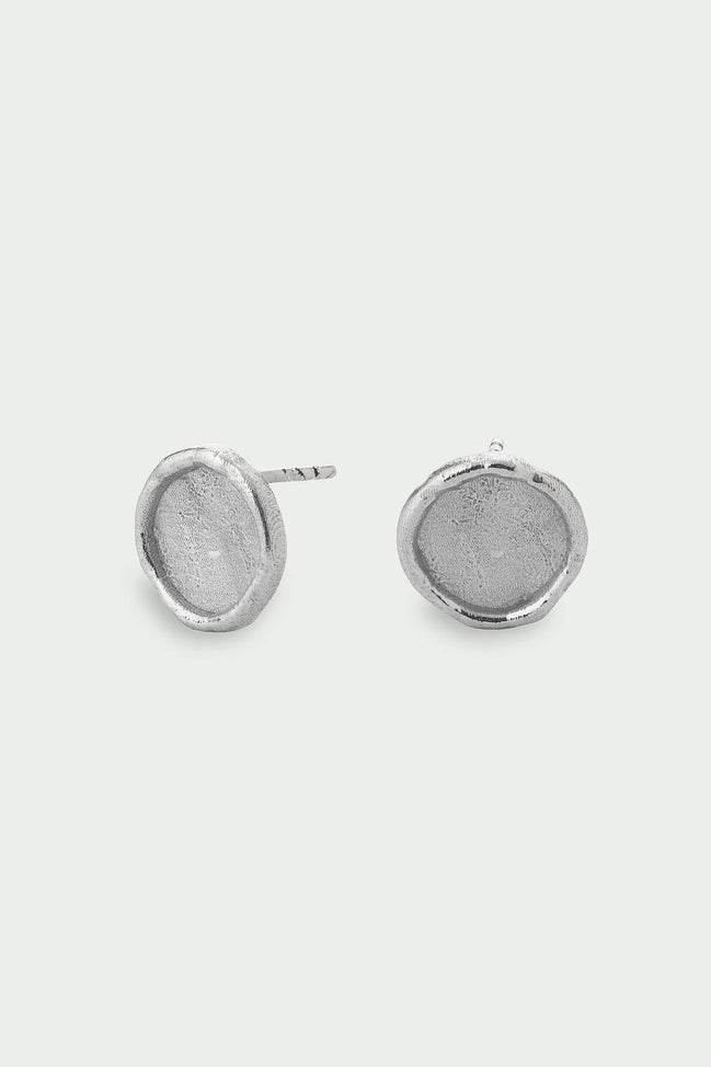 Arc Earrings - Silver