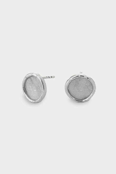 Arc Earrings - Silver