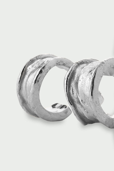 Driftline Earrings - Silver