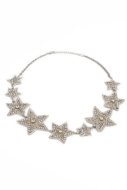 Silver Star Necklace