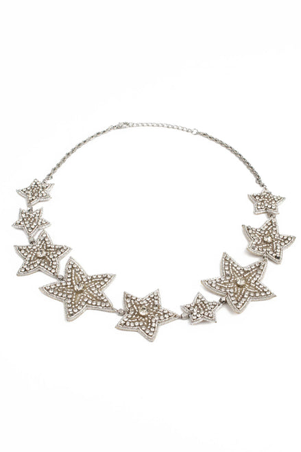 Silver Star Necklace