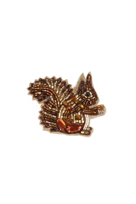 Squirrel Brooch