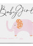 baby girl precious bundle of joy card