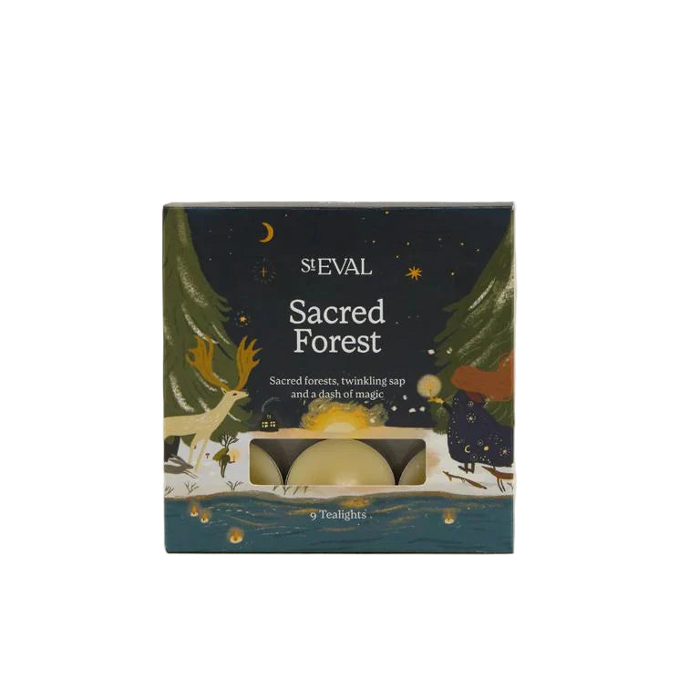 Christmas Sacred Forest Tealight Candles
