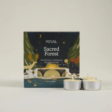 Christmas Sacred Forest Tealight Candles