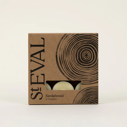 St Eval Sandalwood Tealights