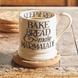 Black Toast Bake Bread 1/2 Pint Mug