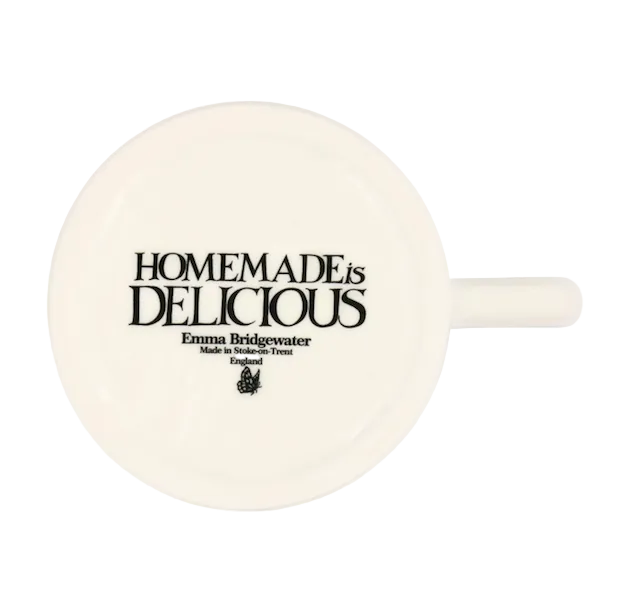 Black Toast Bake Bread 1/2 Pint Mug