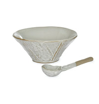 Ithaca Meze Bowl with Spoon White