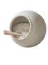 Ceramic Salt Cellar - White