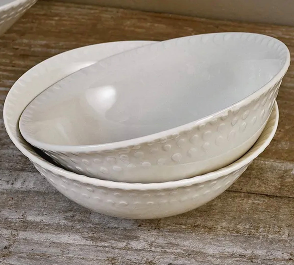 Ela Cream Bowl - One Size