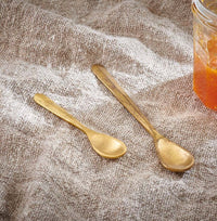 Jahi Spoons Brushed Gold Set of 2