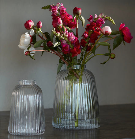 LSA - Pleat Vase Clear 20cm