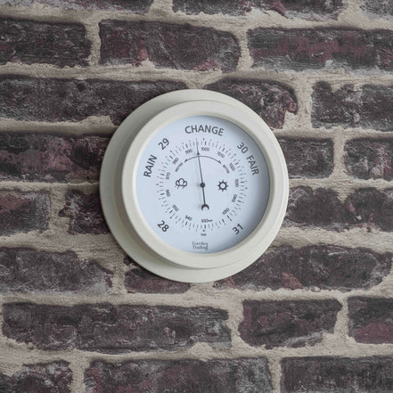 Tenby Barometer Lily White