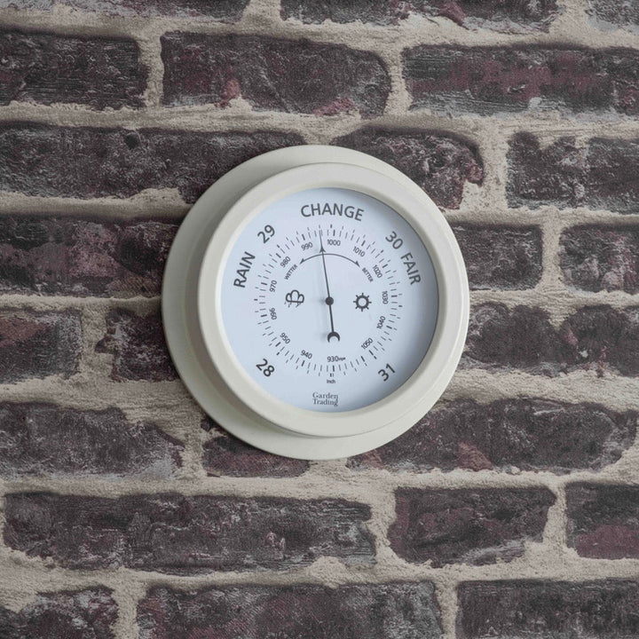 Tenby Barometer Lily White