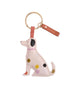 Pink Dotty Lab Novelty Keyring