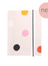 Pale Pink Dotty Small Chunky Notebook