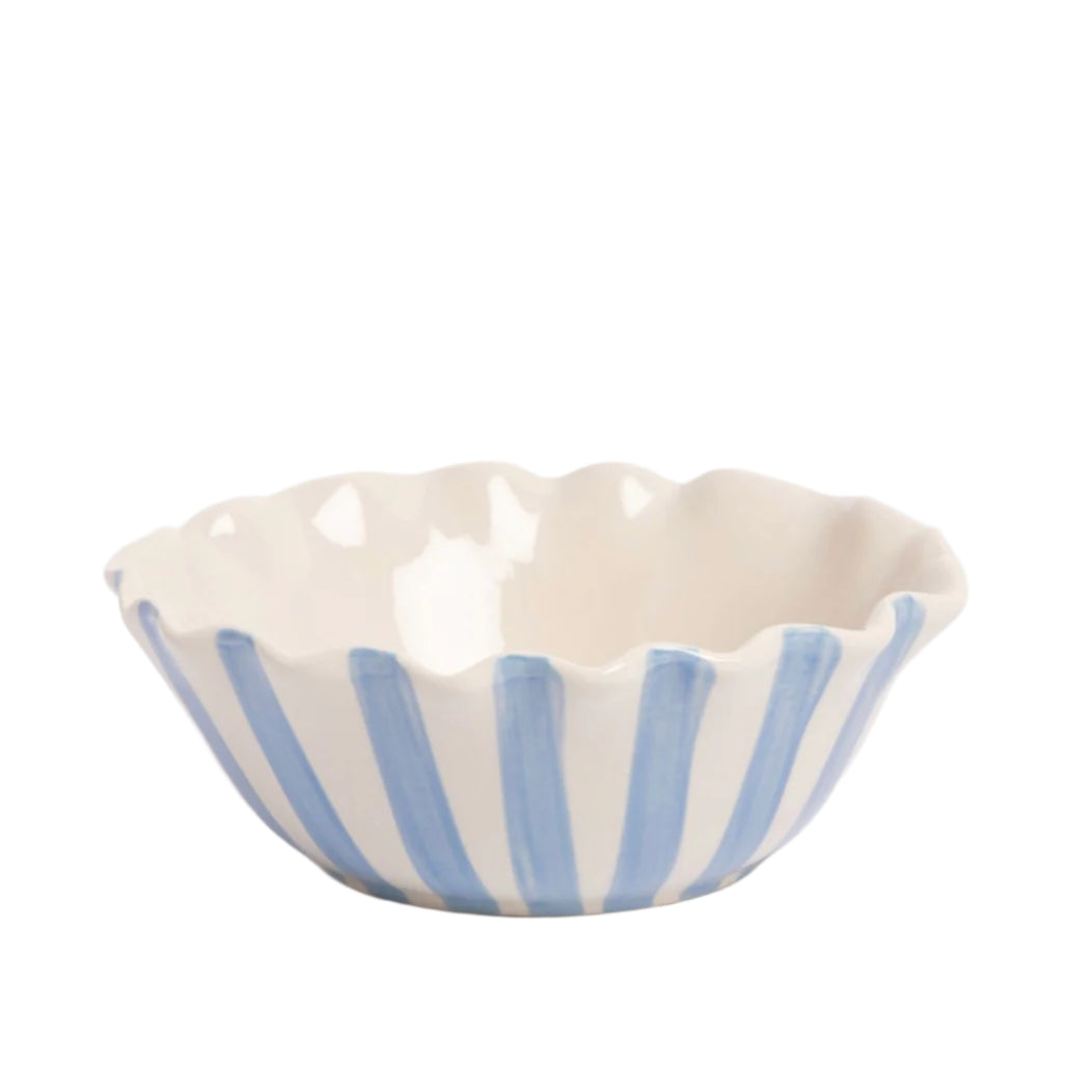 Blue Stripe/Lemon Bowl