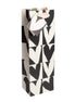 Mono Heart Checkmate Bottle Gift Bag