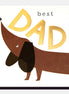Dad - Sausage Dog Card