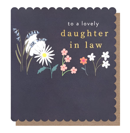 Daughter in Law - Birthday Card