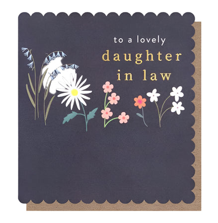 Daughter in Law - Birthday Card