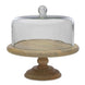 Recycled Glass Dome Cake Stand