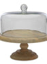 Recycled Glass Dome Cake Stand